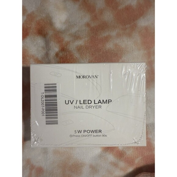 Morovan LED/UV 5watt Light Portable Nail DryerNIB W/Charger - Picture 3 of 4